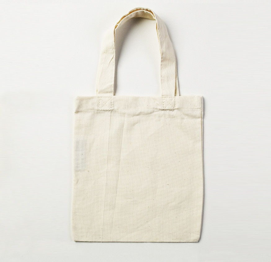 Sublimasi Tote Bag Kosong Canvas Tote Shopping Bags untuk Wanita