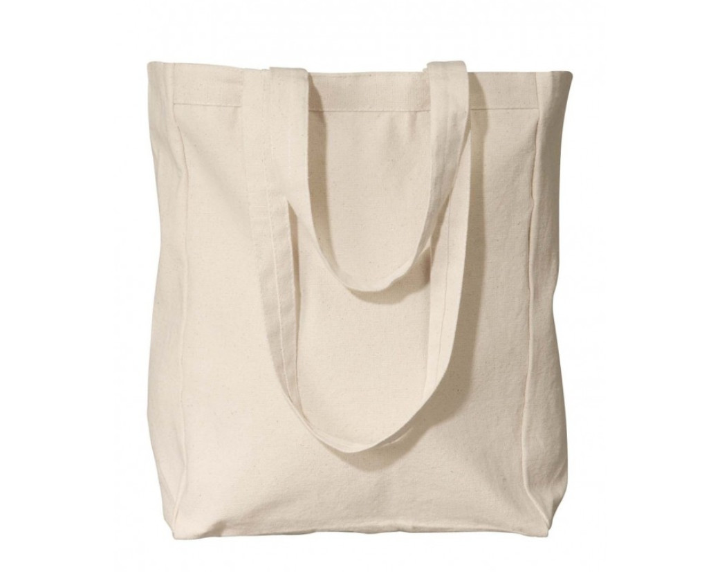 Sublimasi Tote Bag Kosong Canvas Tote Shopping Bags untuk Wanita