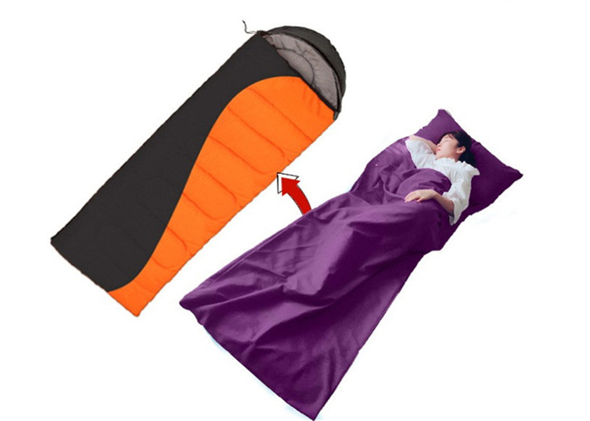 Polyester Sleeping Bag Liner, Single Person Ultralight Sleeping Bag