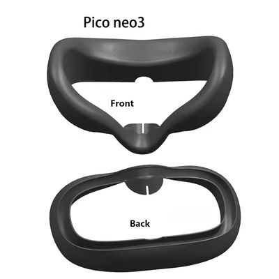 Wajah Nyaman Higienis Silikon Perlindungan Kulit Penutup Wajah Silikon Masker Mata Penutup Wajah untuk Pico Neo 3 VR Aksesoris