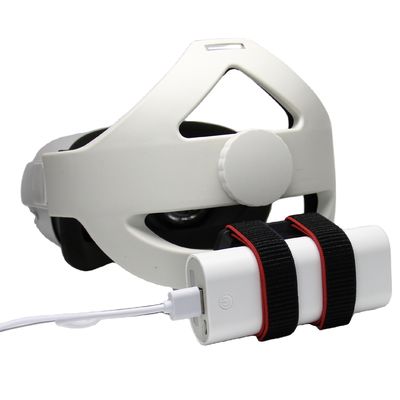 Adjustable Back Battery Strap Power Bank Braket Pemasangan Untuk Oculus Quest 2 Dudukan Baterai MOBILE Untuk Quest 2 Headset VR
