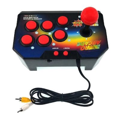 16 Bit Built-In 145 Arcade Game Retro Joystick Video Game Konsol Saku ABS Konsol Pemain Stick Controller Konsol AV