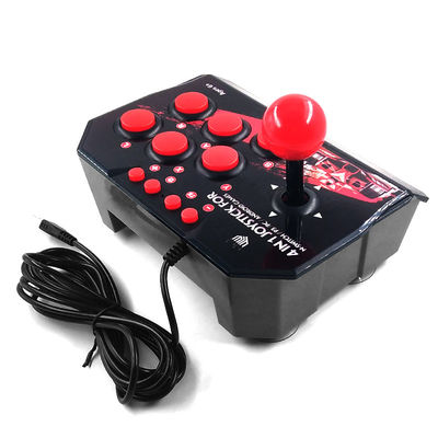 Harga Grosir 4-in-1 Retro Arcade Station USB Wired Rocker Fighting Stick Game Joystick Controller Untuk Android TV Games