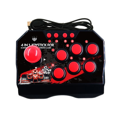 Harga Grosir 4-in-1 Retro Arcade Station USB Wired Rocker Fighting Stick Game Joystick Controller Untuk Android TV Games