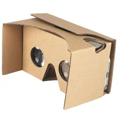 harga pabrik Pengaturan Mudah Cardboard Headset 3D Virtual Reality VR Glasses untuk google kardus vr 2.0 Video &amp; Game