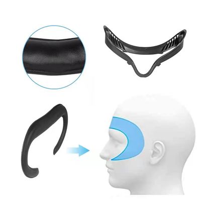VR Accessorie Set Pelindung Lensa + Bantalan Wajah Cove + Braket Antarmuka Wajah + Bantalan Hidung Silikon Untuk Oculus Quest 2 VR