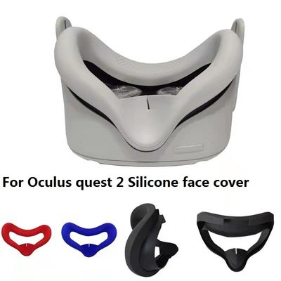 2021 Wajah baru, masker mata silikon tahan keringat dan higienis penutup wajah penutup mata untuk aksesori Oculus Quest 2 VR