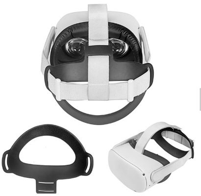 2021 Baru TPU Kepala Band Bantal untuk Oculus Quest 2 VR Headset Yang Dapat Dilepas Profesional Tali Kepala Pad VR Kaca Aksesoris