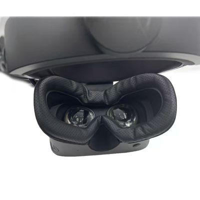 2022 VR Kulit Penutup Kulit Spons Bantalan Busa Memori Lembut Penutup Mata PU Pengganti untuk aksesori Oculus Rift S VR
