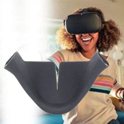 2022 Terbaru Kedatangan Hitam Bantalan Hidung Shading Cover Bantal VR Headset Dudukan untuk Oculus Quest Aksesoris Kit