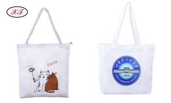 Produsen Tas Bahu Kanvas Kapasitas Tinggi Tas Belanja Wanita Tas Pantai Belanja Katun