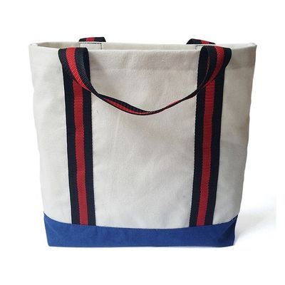 Produsen Tas Bahu Kanvas Kapasitas Tinggi Tas Belanja Wanita Tas Pantai Belanja Katun