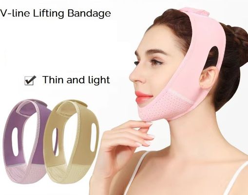 Adjustable Facial Cheek V Shape Lifting Bandage dapat digunakan kembali Beauty V Shape faciem belt facial straps chin strap untuk tampilan muda