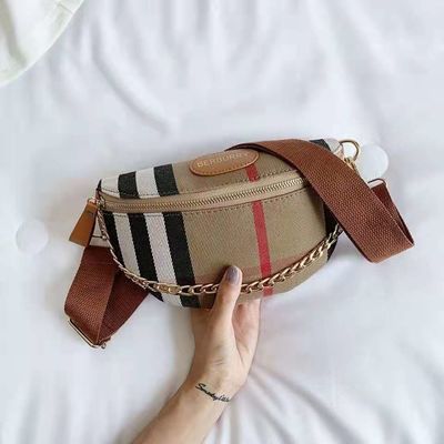 Wanita Vintage Pinggang Paket Selempang Kulit Tas Sabuk Tas