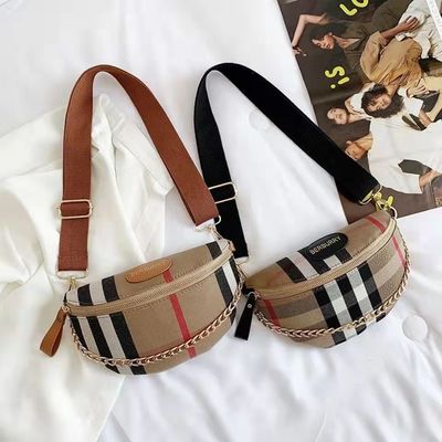 Wanita Vintage Pinggang Paket Selempang Kulit Tas Sabuk Tas