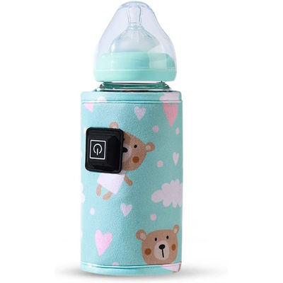 USB Penghangat Botol Air Susu Travel Stroller Insulated Baby Nursing Bottle Heater