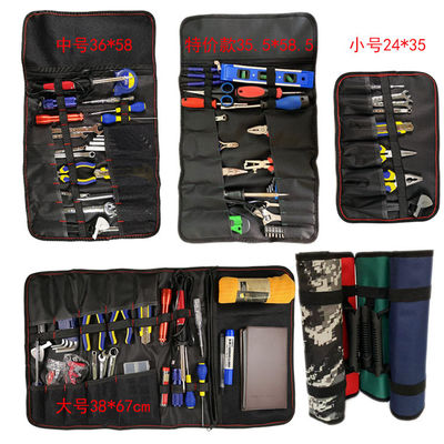 Multifungsi Oxford Cloth Wrench Roll Up Pouch Holder Pocket Tools Pouch