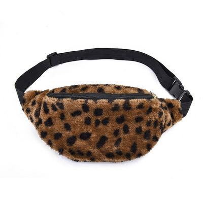 Harga Pabrik Bulu Kelinci Imitasi Tas Pinggang Musim Dingin Bum Bag Travel Bum Hip Coins Phone Pouch Kasual Tas Dada