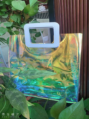 Tas belanja hadiah tas warna ajaib PVC