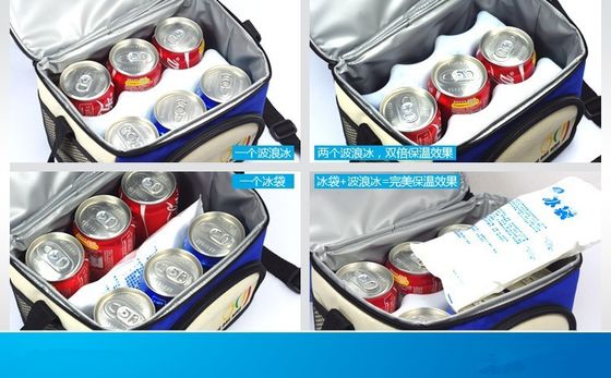 Pengiriman Makanan OEM Insulated Tote Lunch Bag Travel Cooler Bag 600d Heat Preservation
