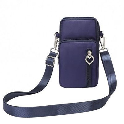 2022 Terbaru Wanita Olahraga Mini Square Tas Messenger Ponsel Kantong Dompet Kunci Lengan Ponsel Tas Luar Ruangan Menjalankan Pack Multi kantong
