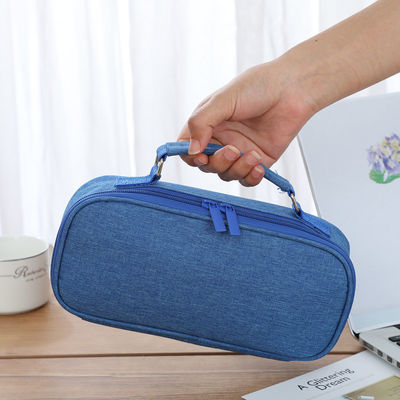 OEM Oxford Large Pencil Case Kantung Pensil Kapasitas Besar untuk Siswa Sekolah Remaja Laki-Laki Perempuan