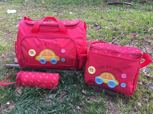 4 buah Satu Set Tas Popok Ibu Multi Fungsi Tas Bersalin Ibu Kereta Dorong Bayi