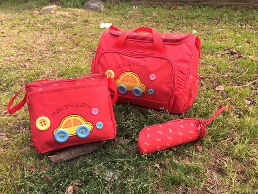 4 buah Satu Set Tas Popok Ibu Multi Fungsi Tas Bersalin Ibu Kereta Dorong Bayi