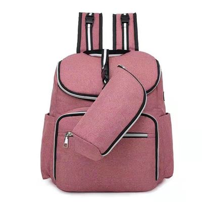 2 In1 Bayi Popok Bayi Ransel Tas Mumi Mami Dengan Pengisi Daya USB