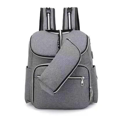 2 In1 Bayi Popok Bayi Ransel Tas Mumi Mami Dengan Pengisi Daya USB