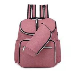 2 In1 Bayi Popok Bayi Ransel Tas Mumi Mami Dengan Pengisi Daya USB