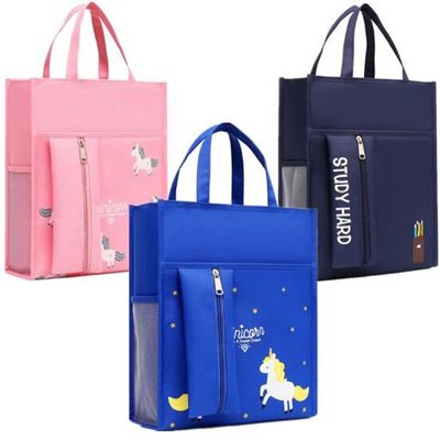 Harga Pabrik Tas Tutorial Siswa A4 Kanvas Tahan Air Tas Tangan Tas Pensil Tas Sekolah Kapasitas Besar Perlengkapan Sekolah Kantor