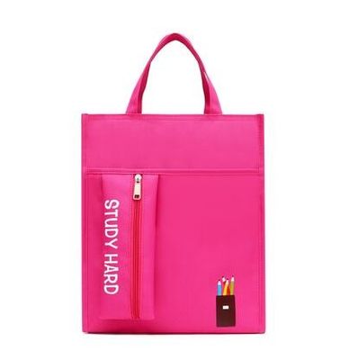 Harga Pabrik Tas Tutorial Siswa A4 Kanvas Tahan Air Tas Tangan Tas Pensil Tas Sekolah Kapasitas Besar Perlengkapan Sekolah Kantor