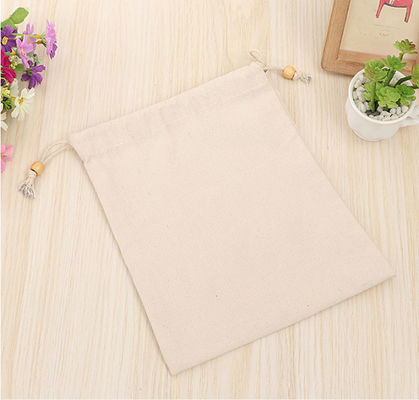 Sesuaikan Kantong Debu Katun Linen Kecil Tas Serut Kanvas Untuk Hadiah Sepatu