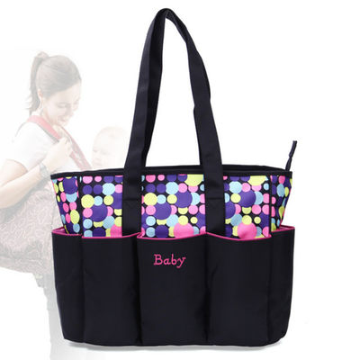 Multi Fungsi Polyester Mommy Bag Portable Mummy Tote Dipper Bag