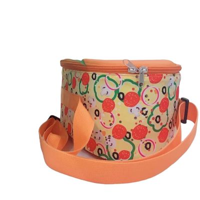 Triangle 600D Polyester Insulated Cooler Bag Picnic Insulated Lunch Box Dengan Lapisan PEVA