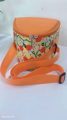 Triangle 600D Polyester Insulated Cooler Bag Picnic Insulated Lunch Box Dengan Lapisan PEVA