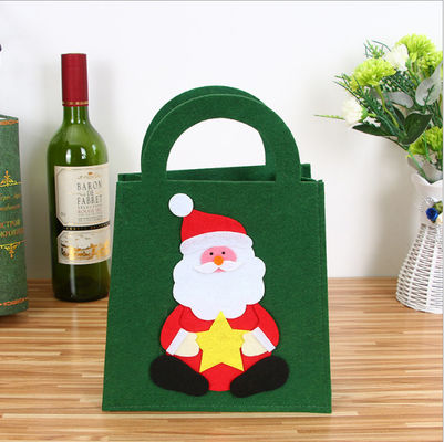 20*28cm Felt Tote Bag Kartun DIY Desainer Tas Natal