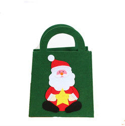 20*28cm Felt Tote Bag Kartun DIY Desainer Tas Natal