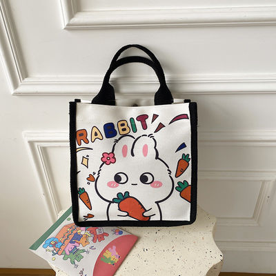 Winnie The Pooh Tas Belanja Stempel Karet Kiki Titi Bahu Kartun Kanvas Ladies