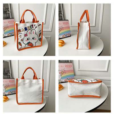 Winnie The Pooh Tas Belanja Stempel Karet Kiki Titi Bahu Kartun Kanvas Ladies