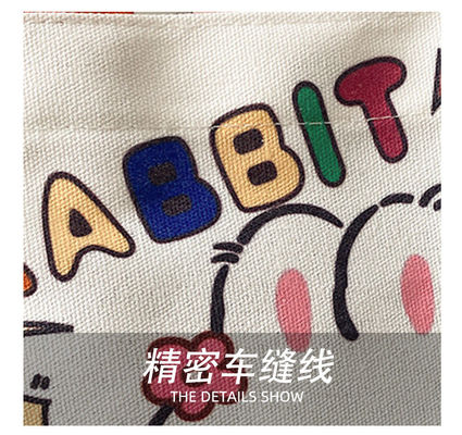 Winnie The Pooh Tas Belanja Stempel Karet Kiki Titi Bahu Kartun Kanvas Ladies