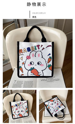 Winnie The Pooh Tas Belanja Stempel Karet Kiki Titi Bahu Kartun Kanvas Ladies