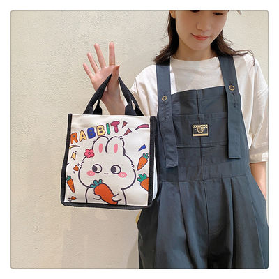 Winnie The Pooh Tas Belanja Stempel Karet Kiki Titi Bahu Kartun Kanvas Ladies