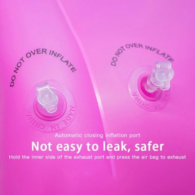 Anak-anak Renang Lengan Cincin Lipat PVC Inflatable Float Air Sleeves Circles