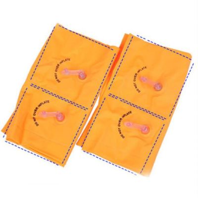 Anak-anak Renang Lengan Cincin Lipat PVC Inflatable Float Air Sleeves Circles