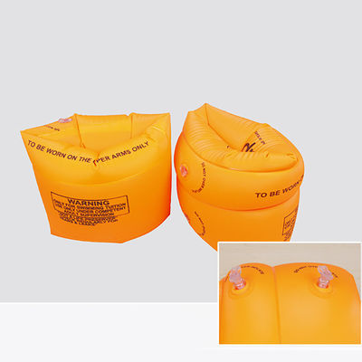 Anak-anak Renang Lengan Cincin Lipat PVC Inflatable Float Air Sleeves Circles