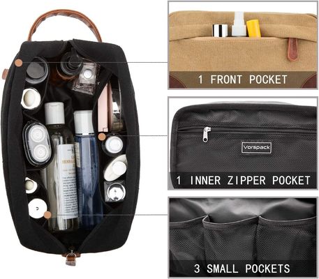 Tas travel Tolietry berkualitas tinggi untuk pria dan wanita dengan pegangan