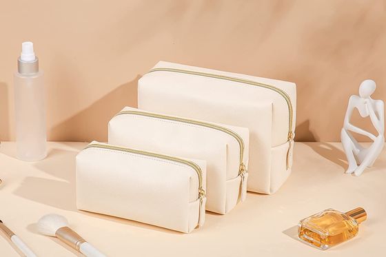 Tas rias PU tahan air berkualitas tinggi untuk pria wanita