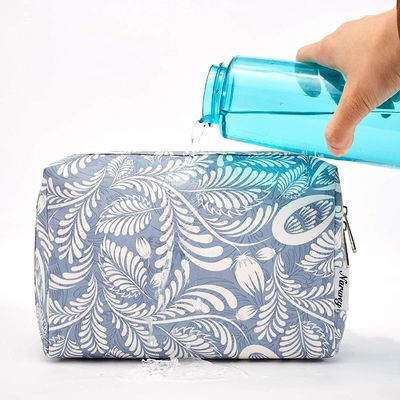 Organizer Tas Kosmetik Pola Tanah Yang Disesuaikan Tahan Air